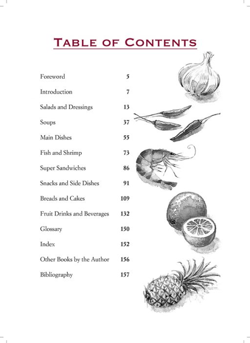 Food of the Gods Vegetarian Cookbook from Belize